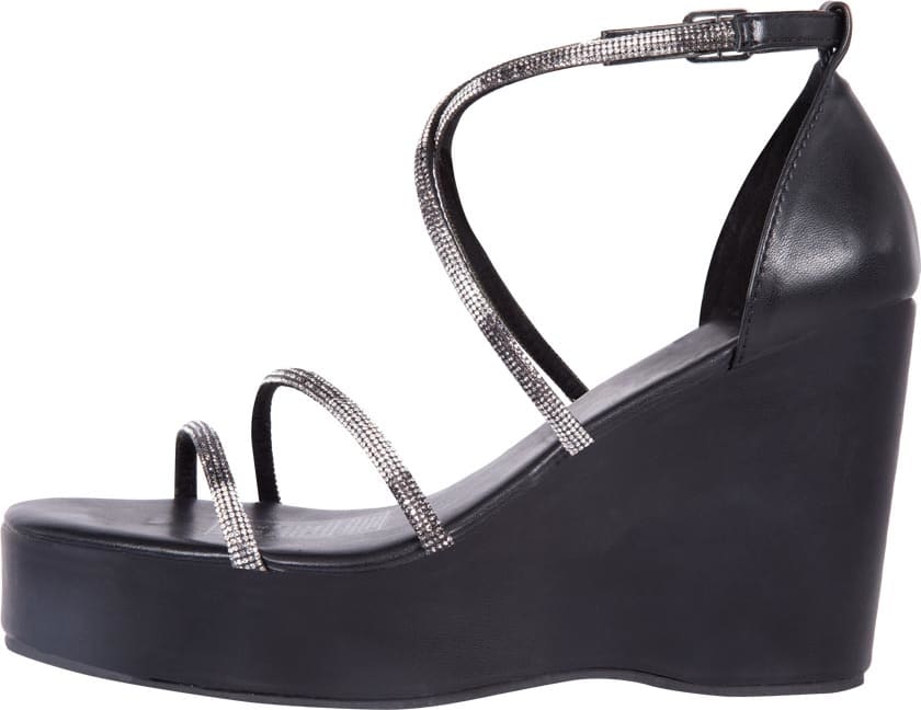 SANDALIA PLATAFORMA Y BRILLOS