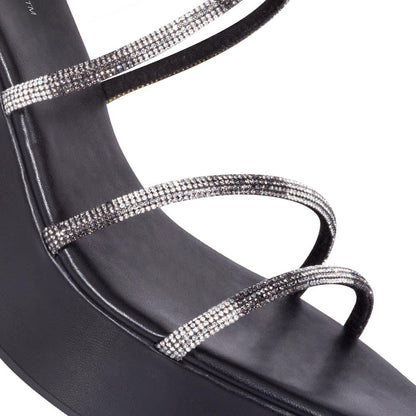 SANDALIA PLATAFORMA Y BRILLOS