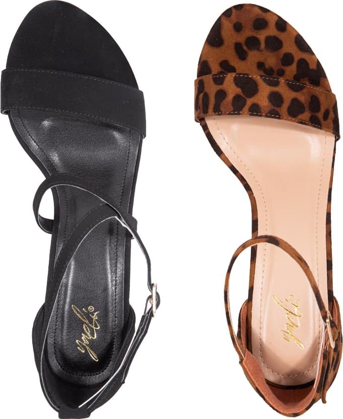 KIT SANDALIA TACÓN CUADRADO