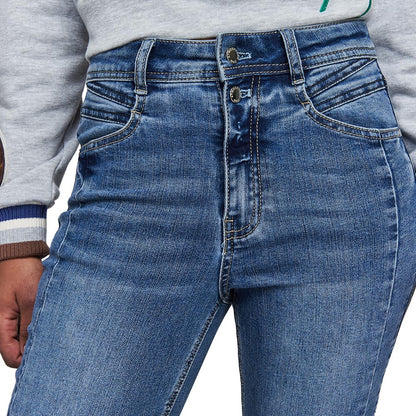 JEANS ACAMPANADOS CINTURA ALTA