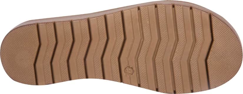 SANDALIA PLANA CON ESTOPEROLES