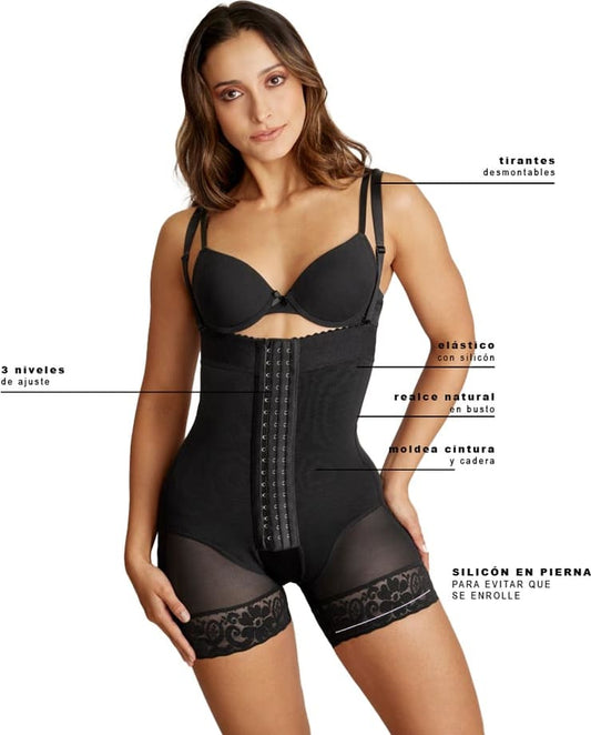 FAJA SHORT CINTURA ALTA