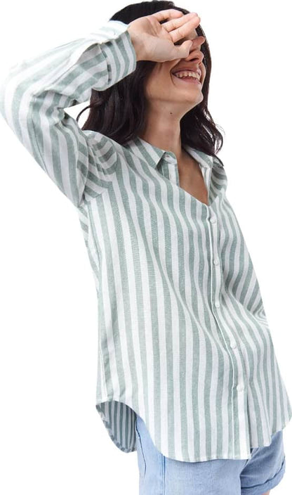 BLUSA CAMISERA DE LINO