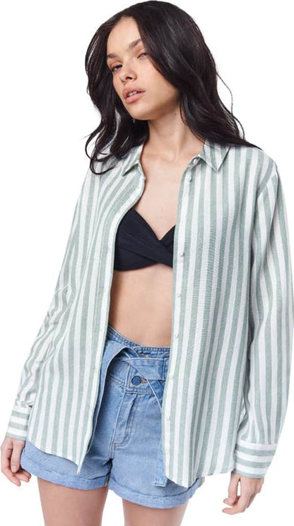 BLUSA CAMISERA DE LINO