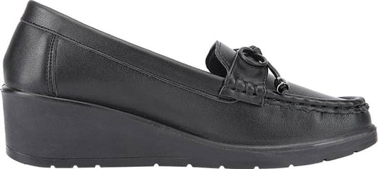 MOCASÍN CONFORT CON MOÑO