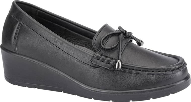 MOCASÍN CONFORT CON MOÑO