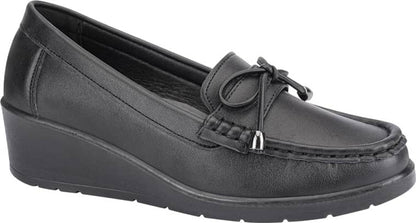 MOCASÍN CONFORT CON MOÑO