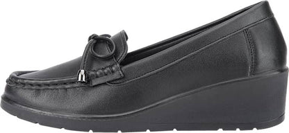 MOCASÍN CONFORT CON MOÑO