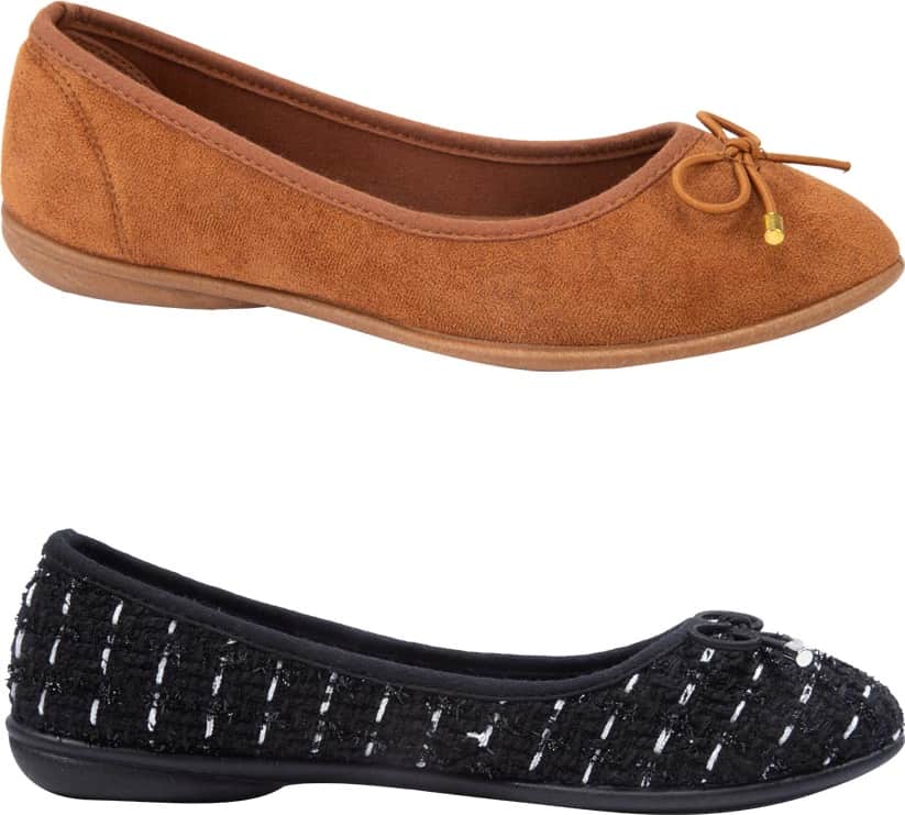 TRIPACK BALLERINAS CONFORT