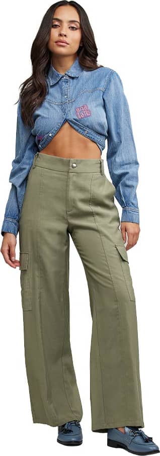 PANTALÓN RECTO CINTURA ALTA