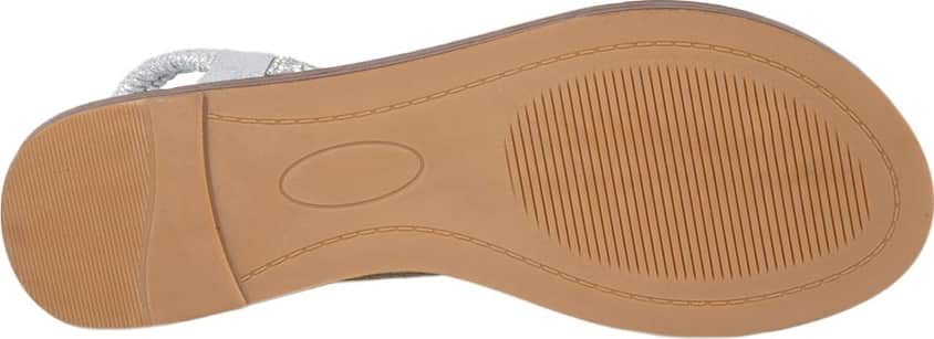 SANDALIA PLANA CON PIEDRAS