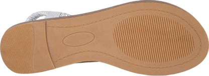 SANDALIA PLANA CON PIEDRAS