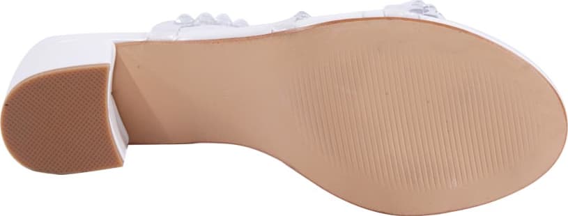 SANDALIA TACÓN ANCHO CON BRILLOS