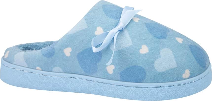 PANTUFLA DE PELUCHE CORAZONES