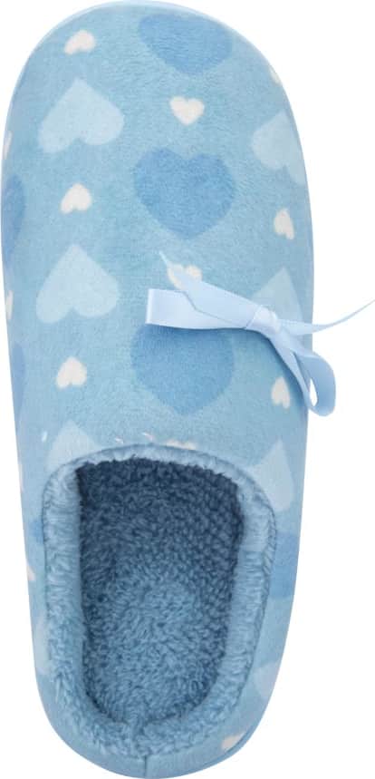 PANTUFLA DE PELUCHE CORAZONES