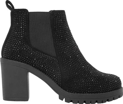 BOTA CON PEDRERÍA SUELA TRACK