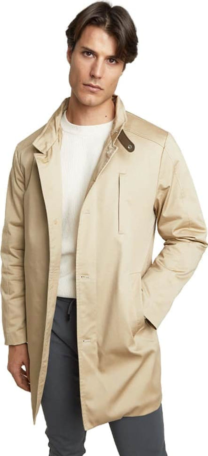 GABARDINA ABIERTA BOTÓN