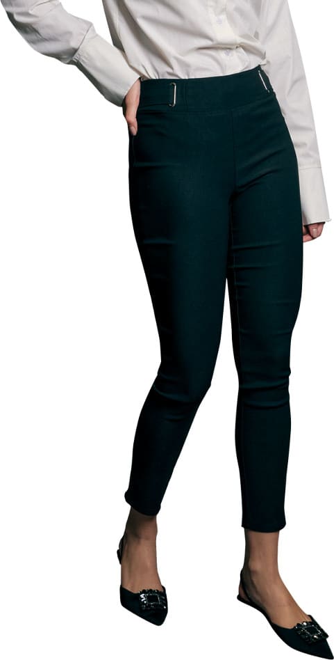 Pantalon de vestir (formal) dama negro Holly Land modelo S338