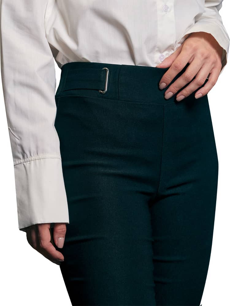 Pantalon de vestir (formal) dama negro Holly Land modelo S338