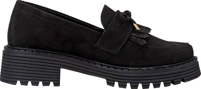 MOCASÍN SUELA TRACK MOÑO Y FLECOS