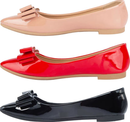 Kit 3 pares ballerina casual dama multicolor Pink By Price Shoes modelo 8111