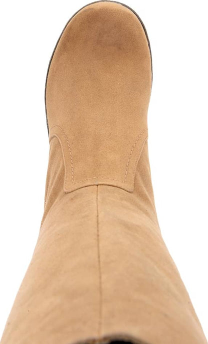 BOTA GAMUZA CUÑA INTERNA