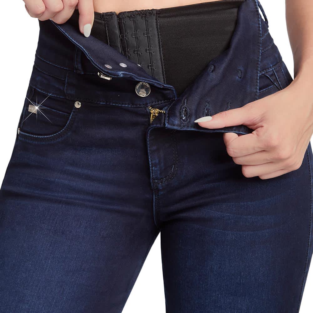 JEANS RECTOS CINTURA ALTA