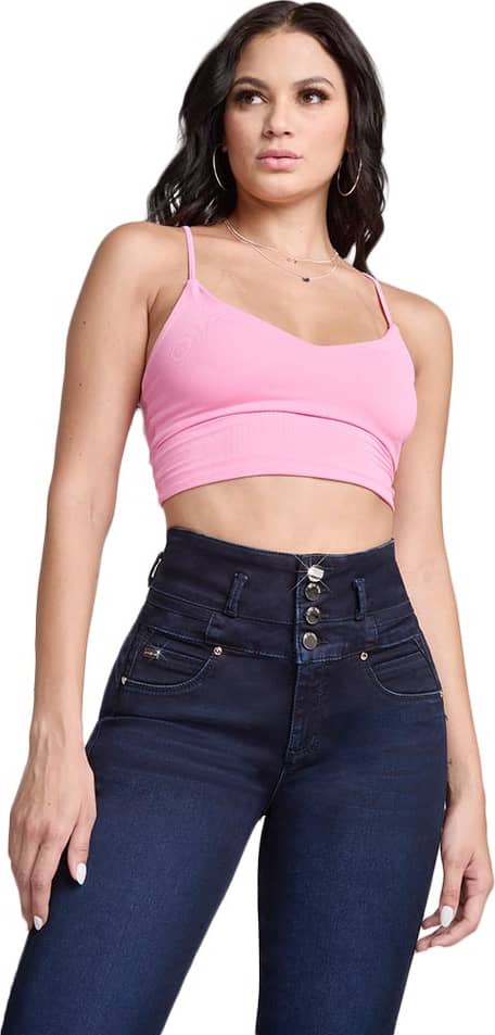 JEANS RECTOS CINTURA ALTA