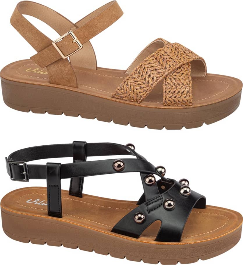 KIT SANDALIAS PLANAS