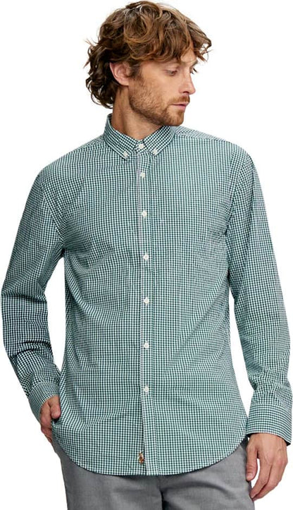 Camisa casual caballero bicolor Hpc Polo modelo HC10