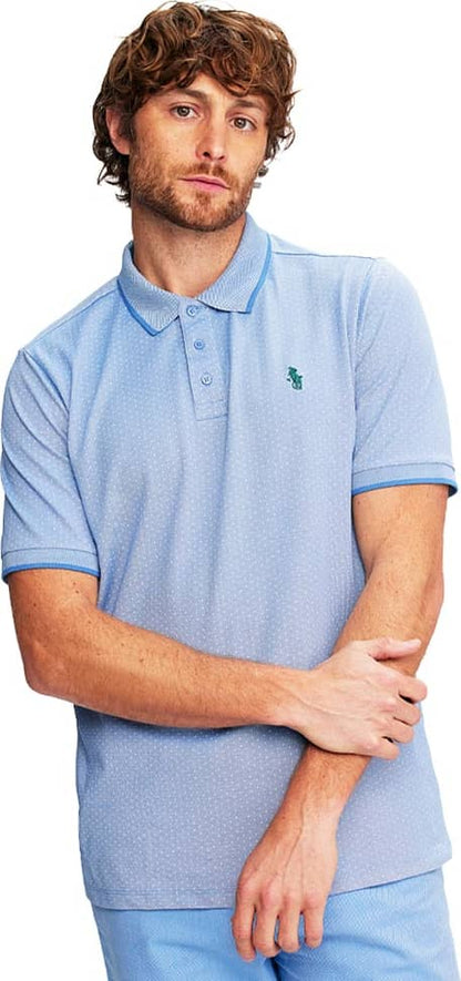 Playera casual caballero azul Hpc Polo modelo 9350