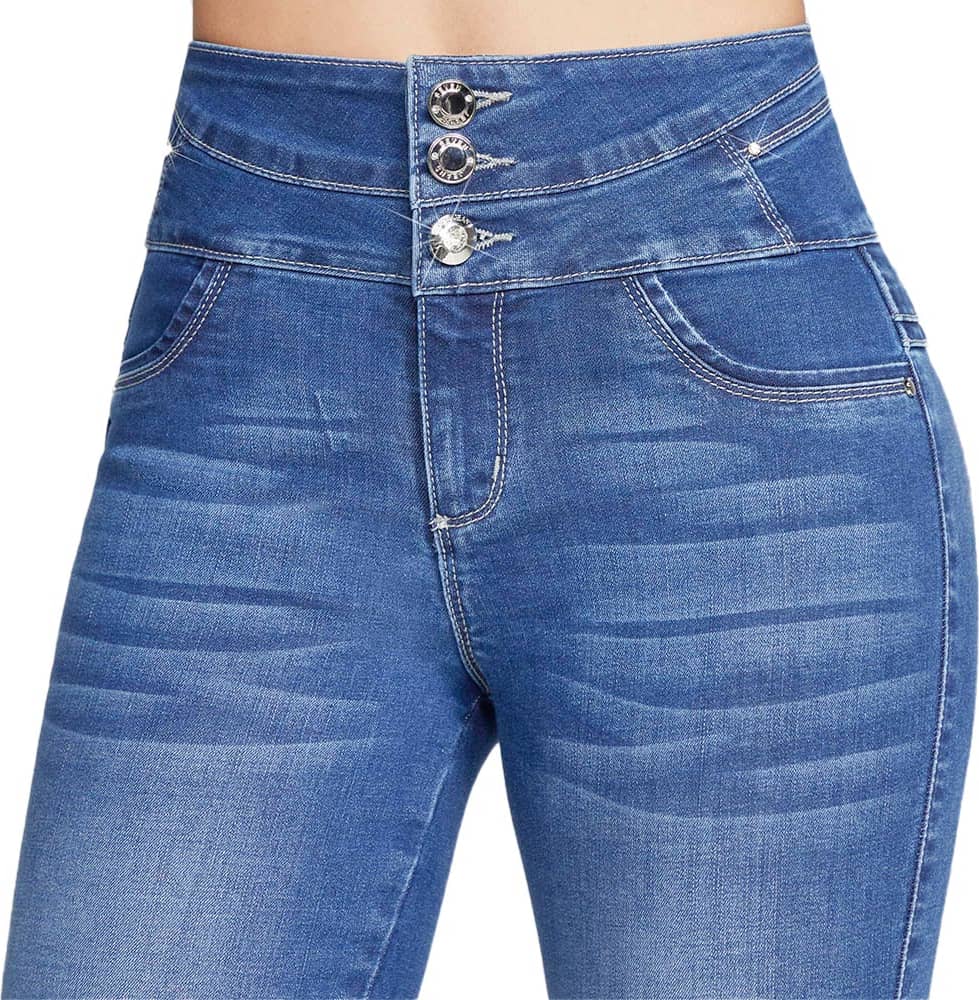 JEANS SUPER SKINNY TOBILLERO