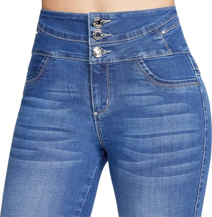 JEANS SUPER SKINNY TOBILLERO
