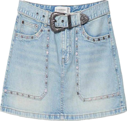 Falda casual dama azul Atmosphere Dnm modelo ES14