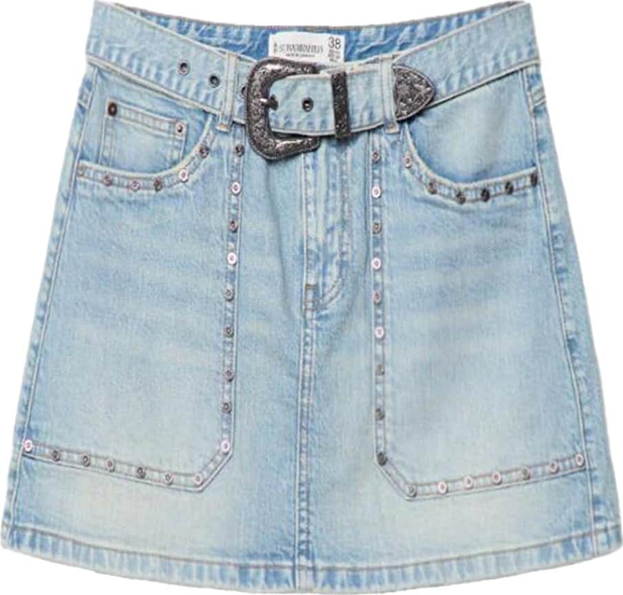 Falda casual dama azul Atmosphere Dnm modelo ES14