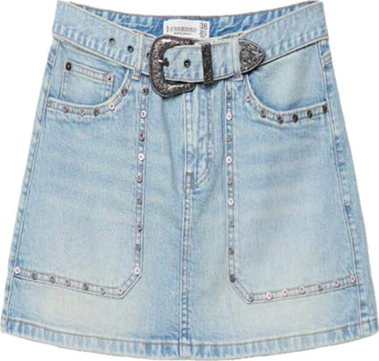 Falda casual dama azul Atmosphere Dnm modelo ES14