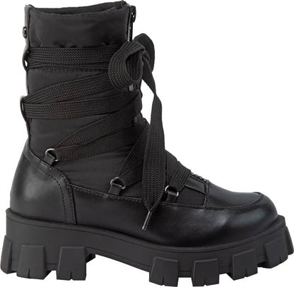 Bota moto dama negro Belinda Peregrin modelo 2860
