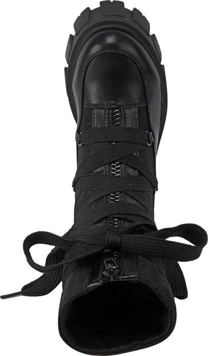 Bota moto dama negro Belinda Peregrin modelo 2860
