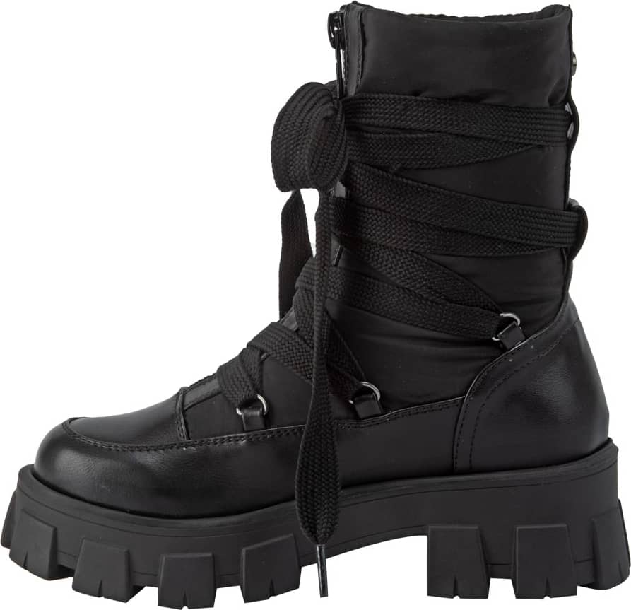 Bota moto dama negro Belinda Peregrin modelo 2860