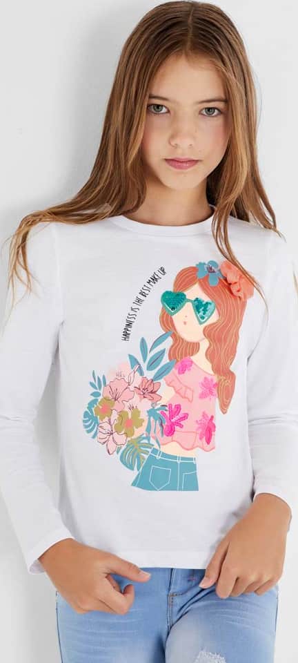 ROPA CASUAL PLAYERA HOLLY LAND KIDS 6532