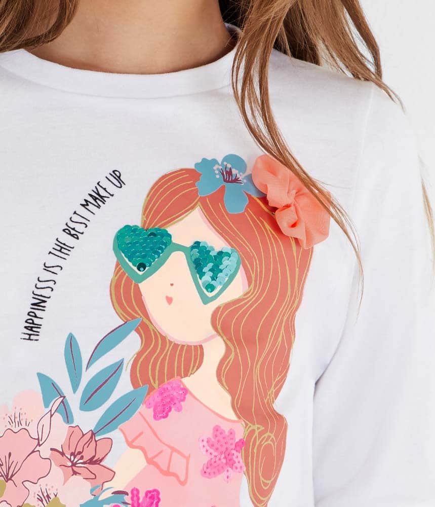 ROPA CASUAL PLAYERA HOLLY LAND KIDS 6532