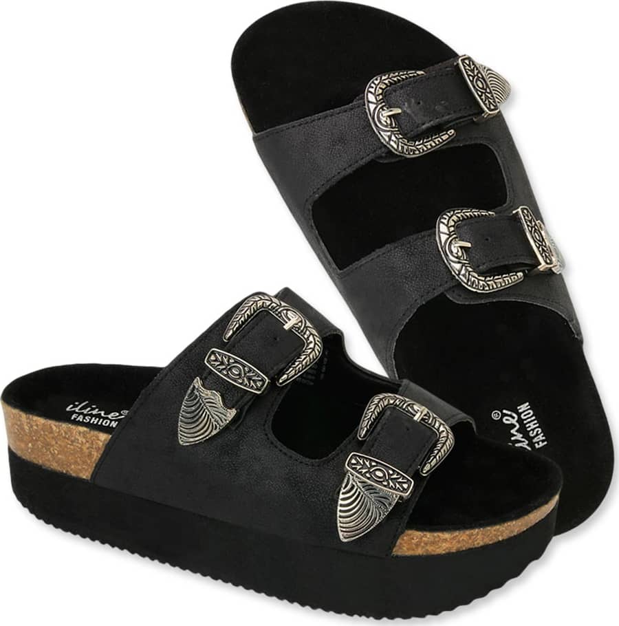 Sandalia Casual Hebillas