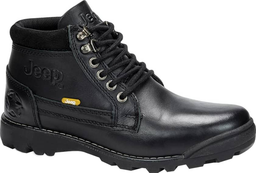 Black men s hiker boot Jeep model 1950 Conceptos