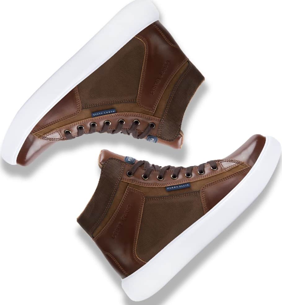 Tenis Casual Urbano Bota Perry Ellis 6687