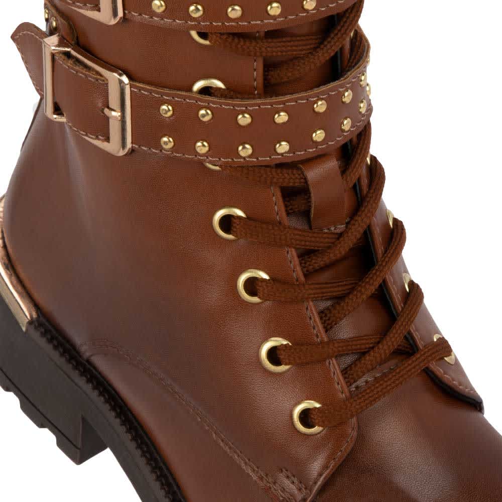 Bota militar dama cognac Goodyear modelo 3605 – Conceptos