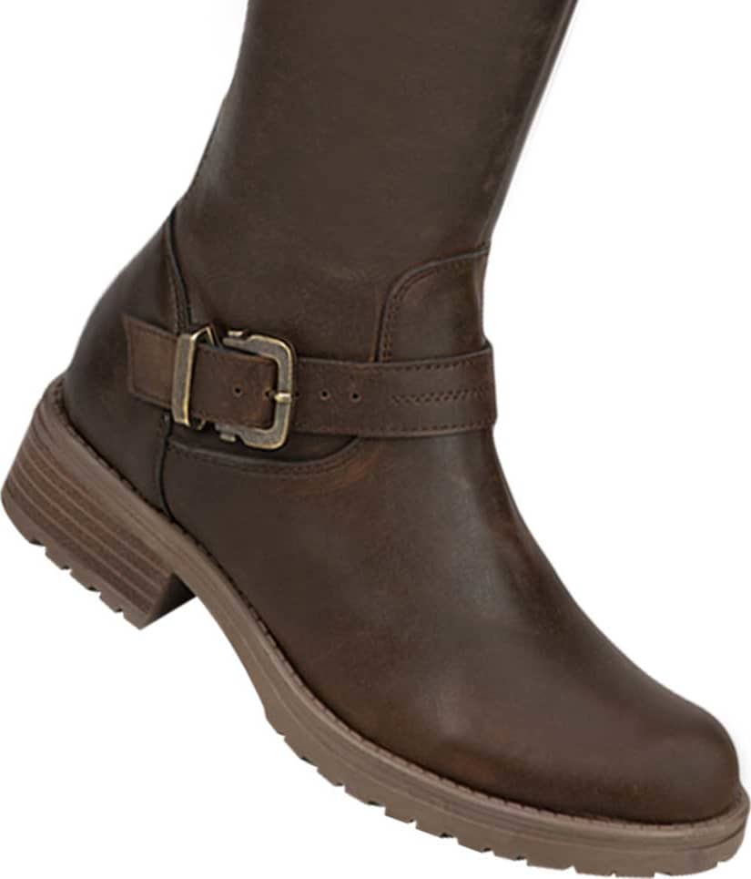 Bota Montar Graso Suela Track Con Hebilla