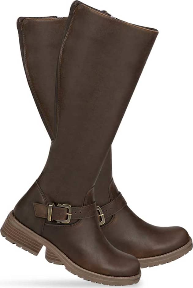 Bota Montar Graso Suela Track Con Hebilla