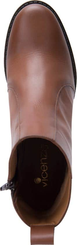 Bota casual dama cognac piel Vicenza modelo 7504