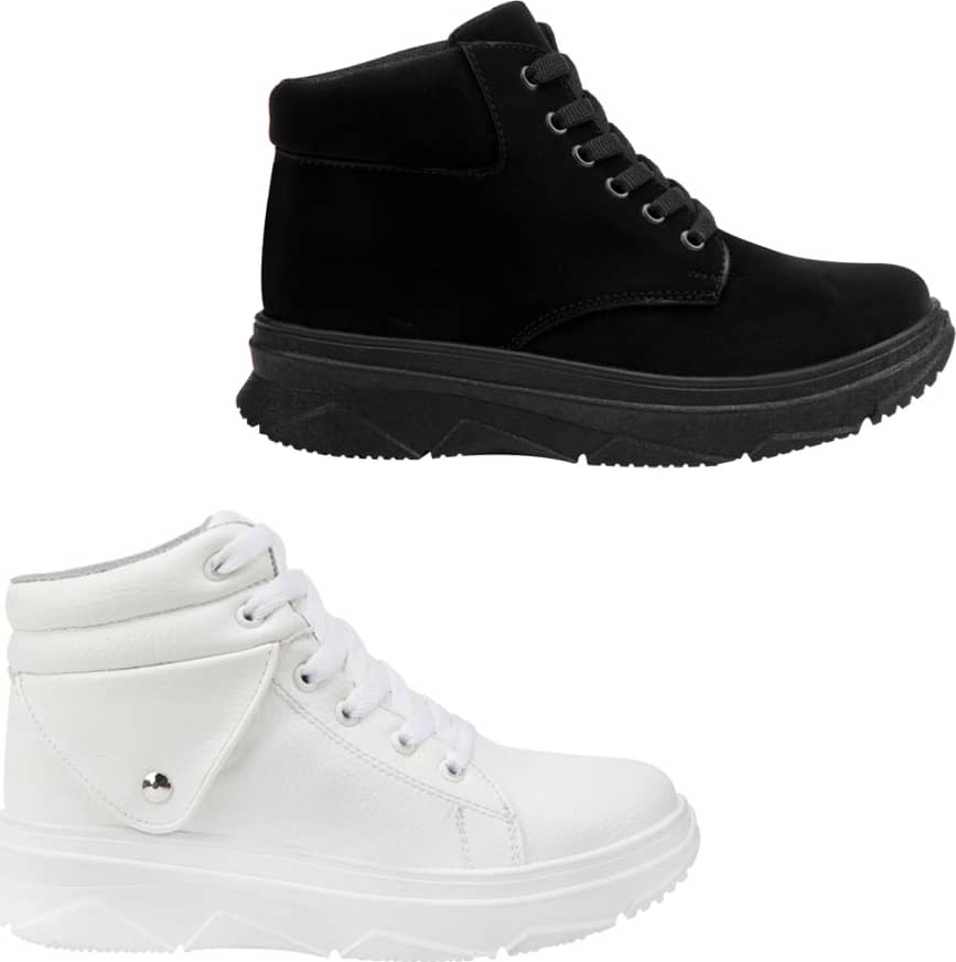 KIT TENIS CASUAL URBANO BOTA URBAN SHOES 9041