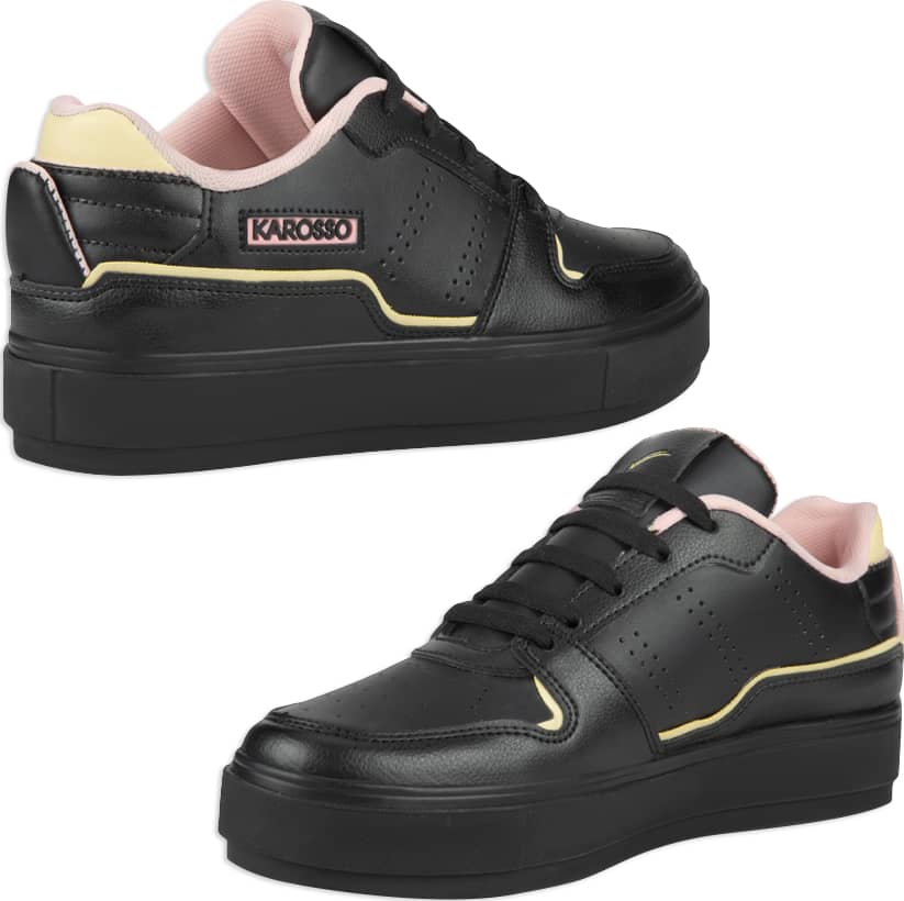 TENIS CASUAL URBANO CHOCLO KAROSSO Q100